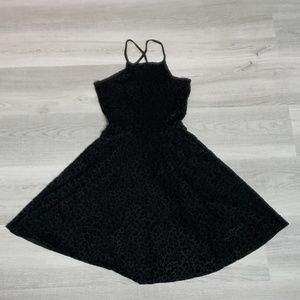 BlackMilk Burned Cheetah Reversible Straps Dress